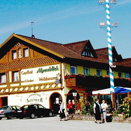 Alpenblick Weibhausen Hotel Buitenkant foto
